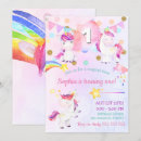 Recherche de cute unicorn birthday invitations Magique