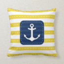 Search for yellow anchor pillows Blue