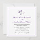 Search for purple square invitations Formal