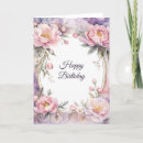 Search for stylish birthday cards Floral