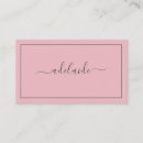 Search for blush and grey business cards Customer