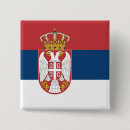 Recherche de serbie badges Drapeau