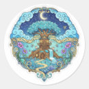 Search for fantasy illustration stickers Whimsical