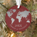 Search for map ornaments Globe