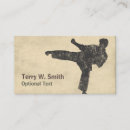 Recherche de martial arts cartes visite Combat
