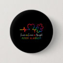 Search for living with autism buttons Awareness