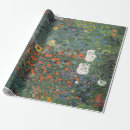 Search for sunflowers wrapping paper Gustav klimt