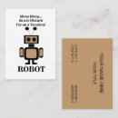 Search for robotics business cards Engineering