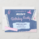 Search for y2k birthday invitations Pink