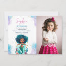 Search for african american mermaid birthday invitations Girl