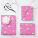 Search for pink snowflake wrapping paper Chic