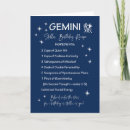 Search for gemini birthday cards Stars