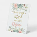 Search for masks wedding signs Please wear a mask