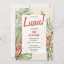 Search for luau graduation invitations High school