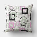 Search for black beige grey pillows Geometric