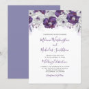 Search for purple and silver wedding invitations Trendy