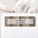 Search for country style return address labels Barn wood