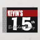 Search for red white quinceanera invitations Party