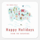 Recherche de dessin père noël autocollants Mignon