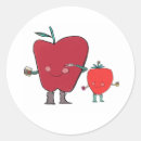 Recherche de fruit kawaii autocollants Fraise
