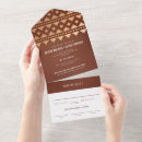 Search for southwestern wedding invitations Aztec