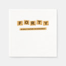 Search for 1980 napkins 40th birthday party