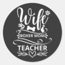 Search for boxer mom stickers Puppy
