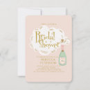 Search for champagne shower invitations Calligraphy