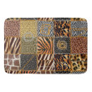 Search for safari bath mats Black