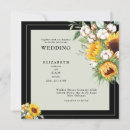 Recherche de boho sunflowers mariage invitations Couple