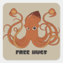 Search for sea creature stickers Squid