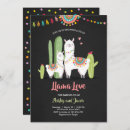 Recherche de fiesta llama baby shower invitations Mother to be