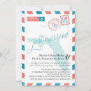 Recherche de timbre mariage invitations Avion
