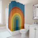 Search for navy and orange shower curtains Rainbow