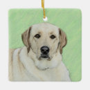 Search for yellow labrador ornaments Retriever