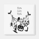 Search for scary skull magnets Halloween