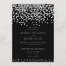 Search for formal silver black and gold invitations Elegant