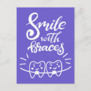 Recherche de orthodontie cartes postales Sourire avec accolades
