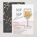 Search for sip sip hooray bridal shower invitations Gold