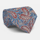 Search for blue and white paisley ties Retro