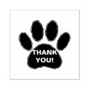 Search for dog paw print rubber stamps Black