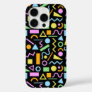 Recherche de les années 80 iphone coques Abstrait