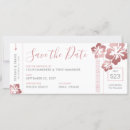 Search for hawaiian save the dates Pink