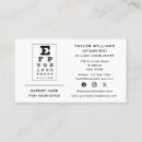 Search for optician business cards Ophthalmology