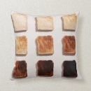 Recherche de pain grillé coussins Nourriture