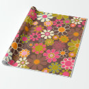 Search for vintage style wrapping paper Groovy