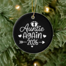 Search for auntie ornaments Pregnancy