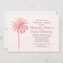 Search for palm tree rehearsal dinner invitations White