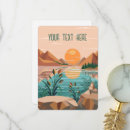 Search for mountain landscape thank you cards Lake
