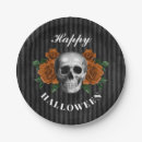 Search for skull and roses plates Vintage